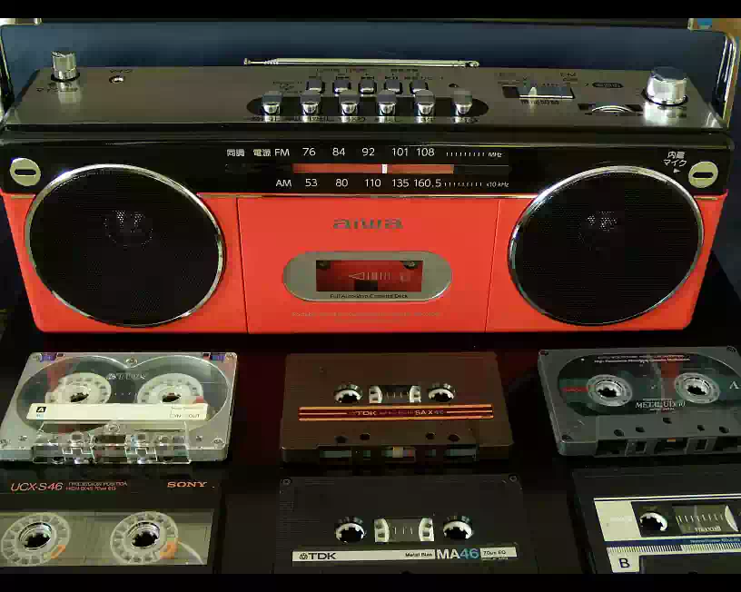 aiwa audio -G RCP2とカセットテープ