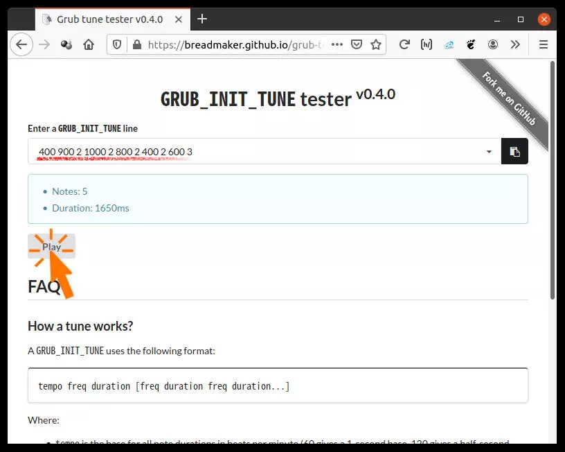 Grub tune tester v0.4.0