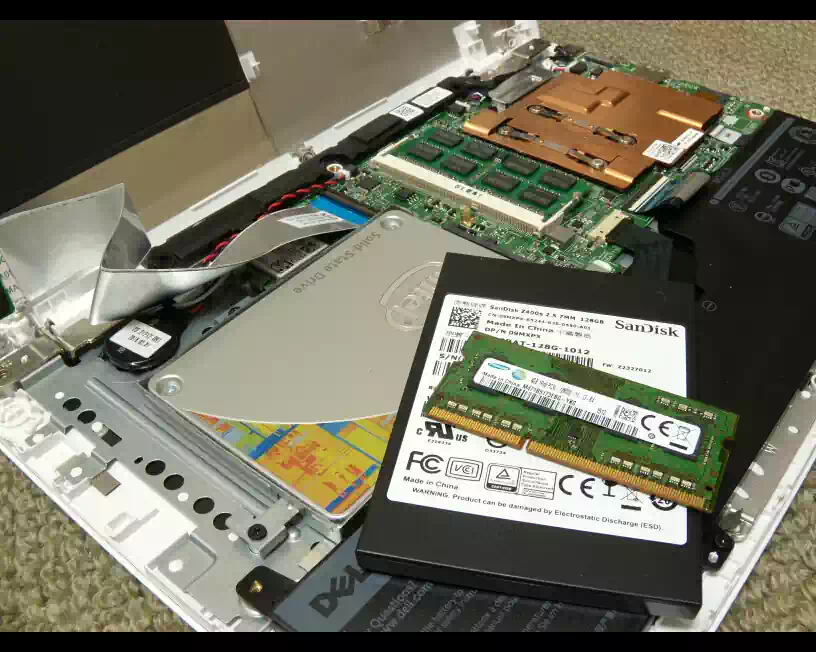 SSD換装後の画像