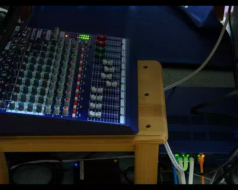 Midas DM12とYAMAHA RTX1220