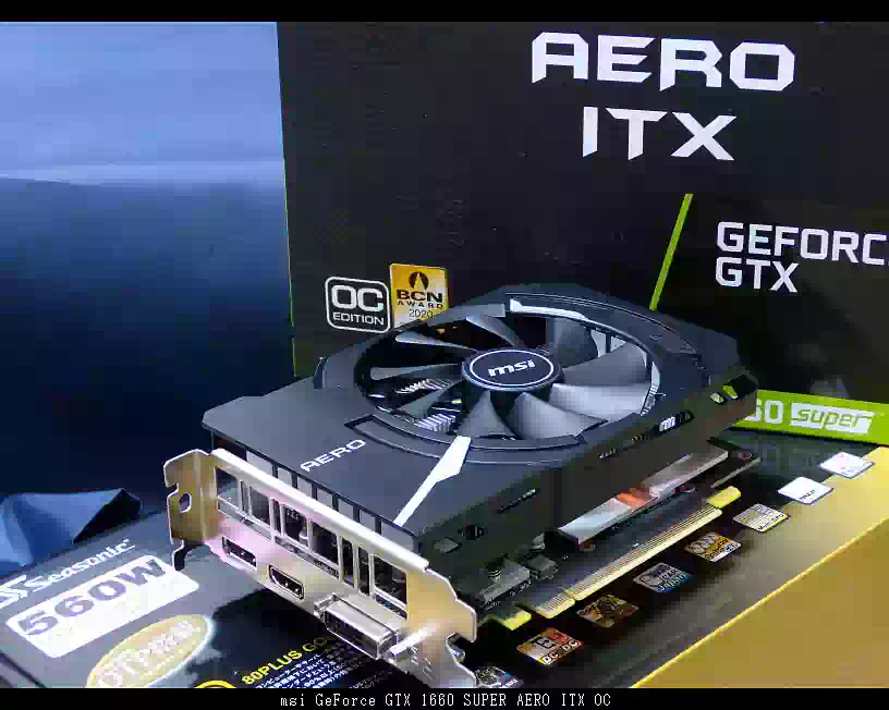 GeForce GTX 1660 SUPER AERO ITX OC