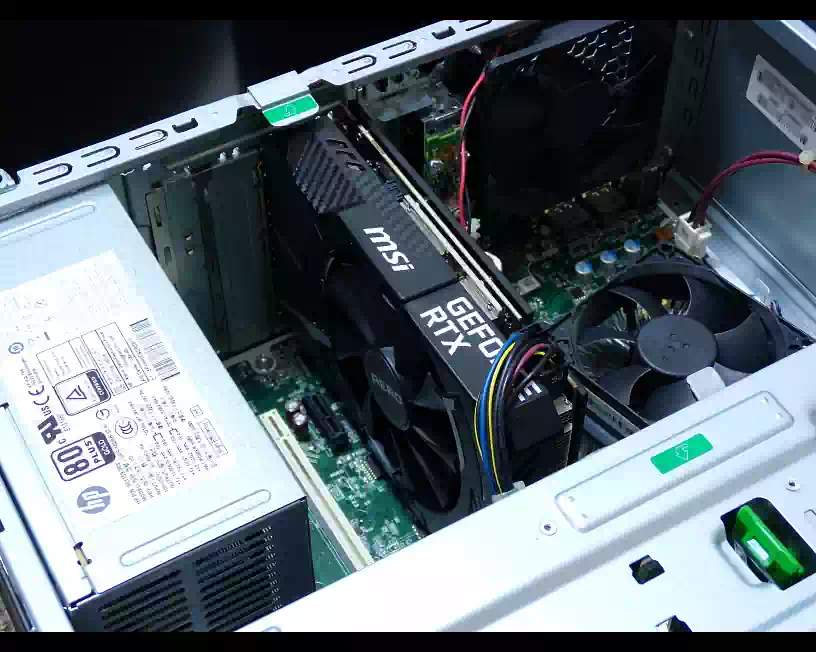 GeForce RTX 3050の拡大写真