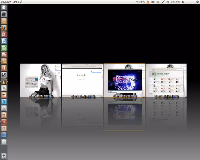 Ubuntu 12.04LTS仮想デスクトップの画像