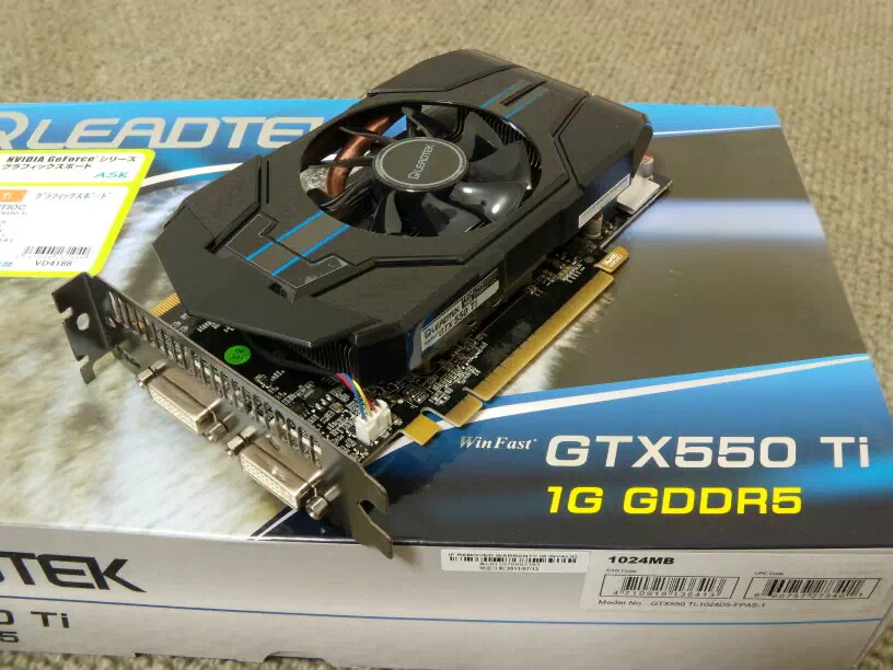 LEADTEK WinFast GTX550 Ti OCの画像