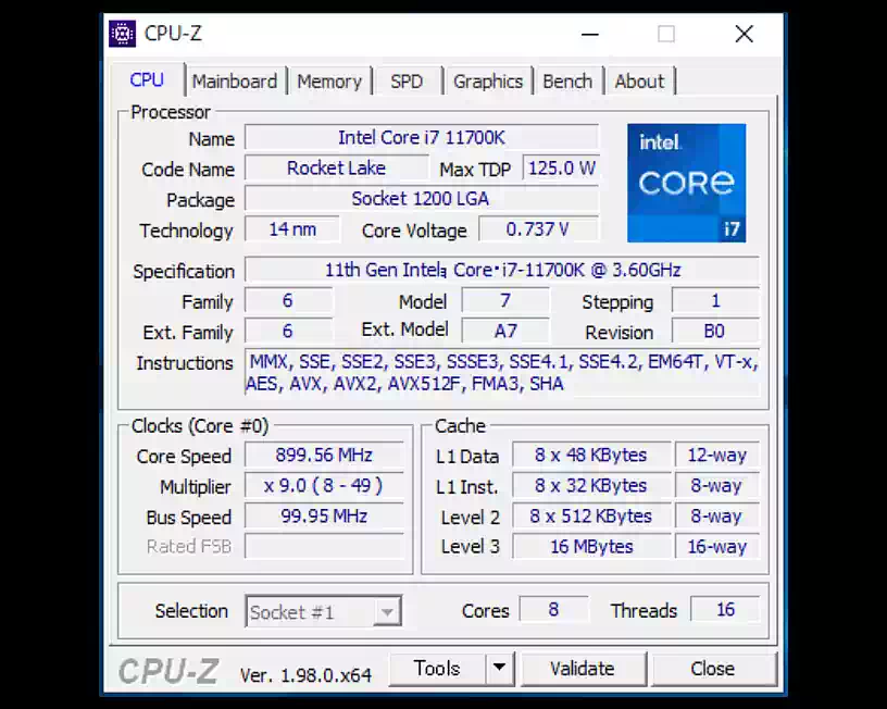 CPU-Z