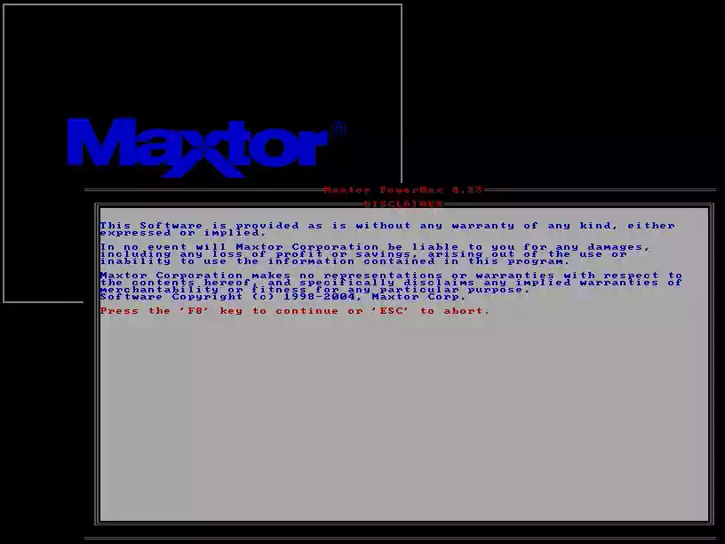 Maxtor PowerMaxの画像