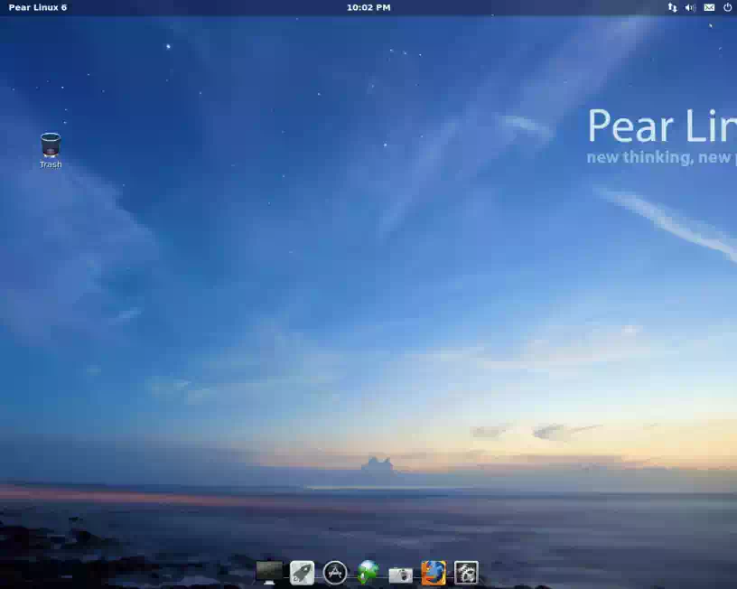 Pear Linux 6デスクトップの画像