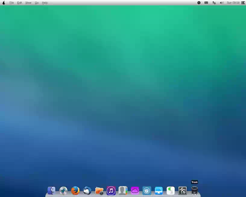 Pear OS 8デスクトップ画像