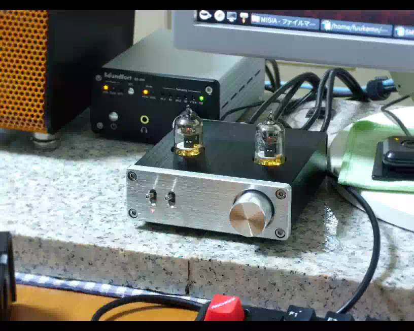 Linux DACに真空管プリアンプを繋ぐ｜PCで遊んだ日々の備忘録